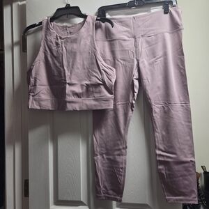 Banana Republic Lilac Athletic Set